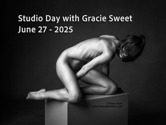Studio Day with Gracie Sweet - June 27 2025 (booking deposit and studio fee).