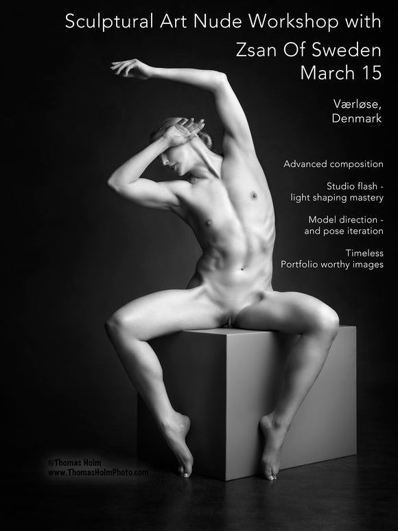 Sculptural Art Nude Workshop March 15