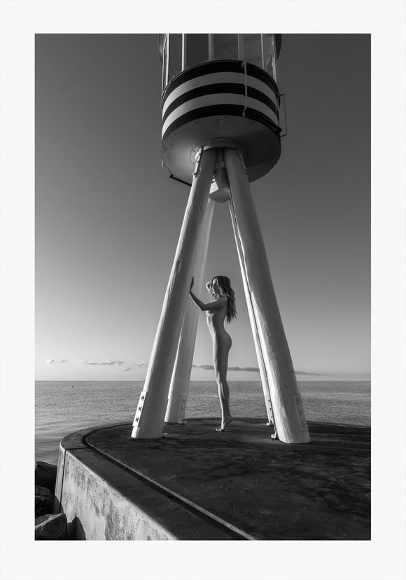 TH2015-1730 - Lifeguard tower, [product_type) - Thomas Holm Photography - CommandoArt.com
